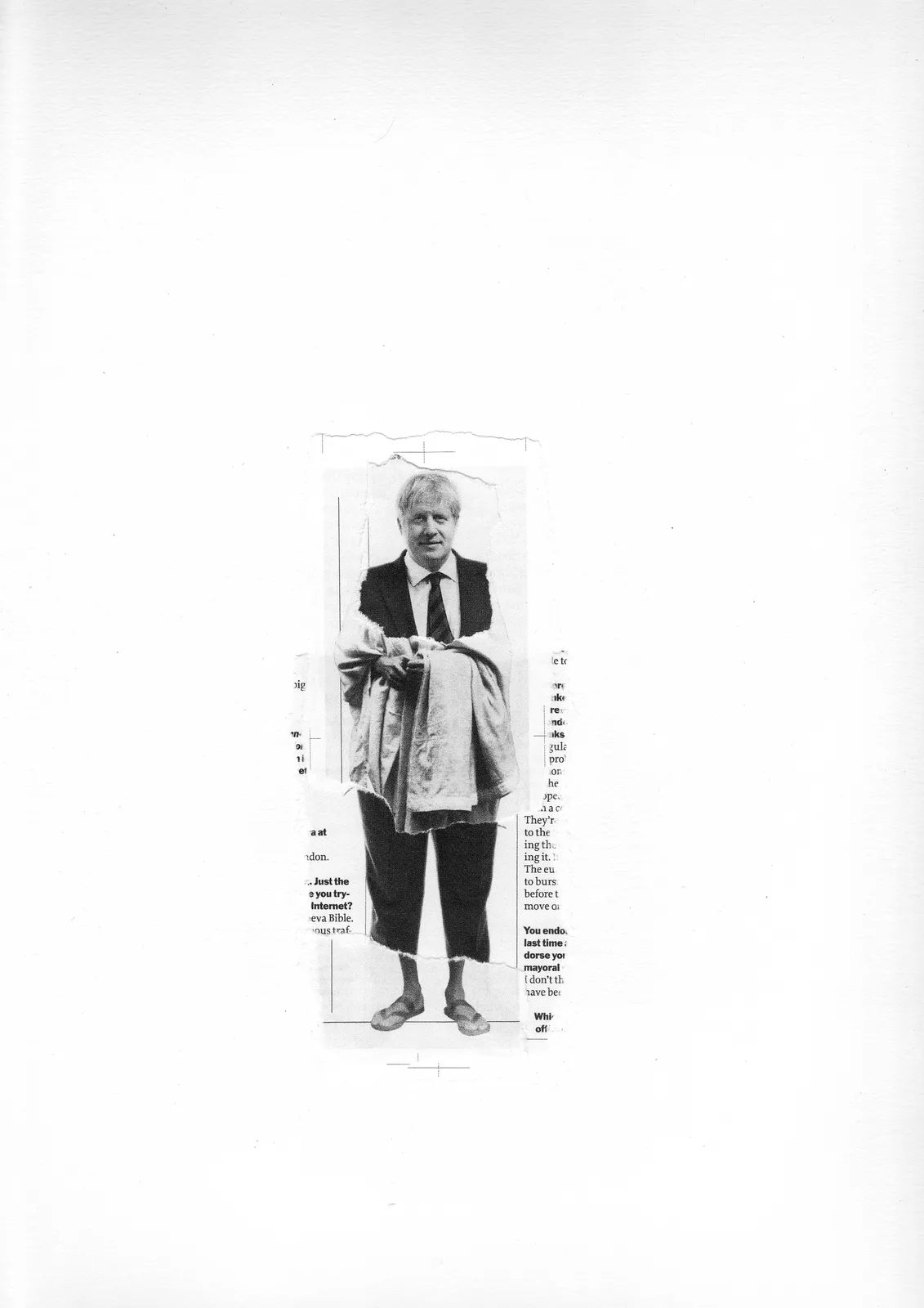 Scrapbook No.12 / 42 × 29.7 cm / collage on paper (2012)